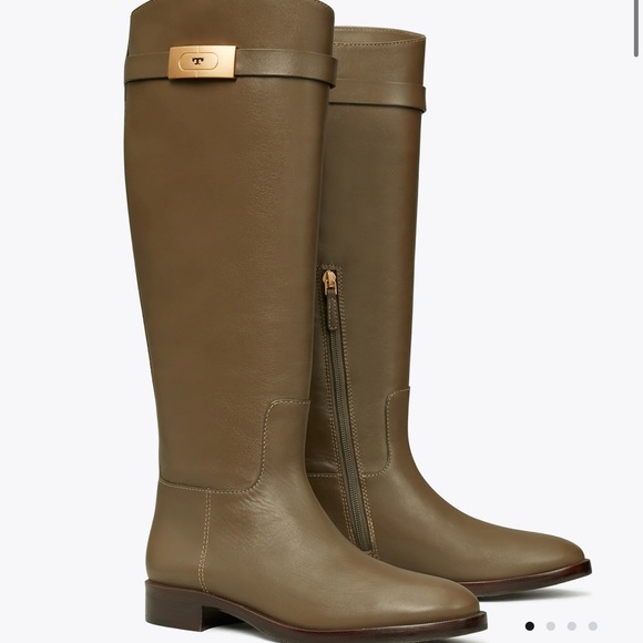 Tory Burch NWT T HARDWARE RIDING BOOT - Picture 3 of 5